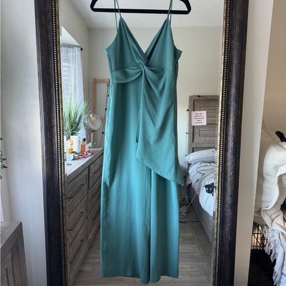 Zara Jumpsuit Turquoise, Brand New XS - Picture 4 of 5